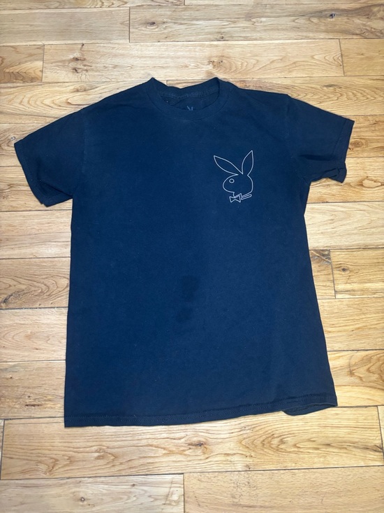 PLAYBOY Other - Black “Playboy Front” & Back Graphic Tee